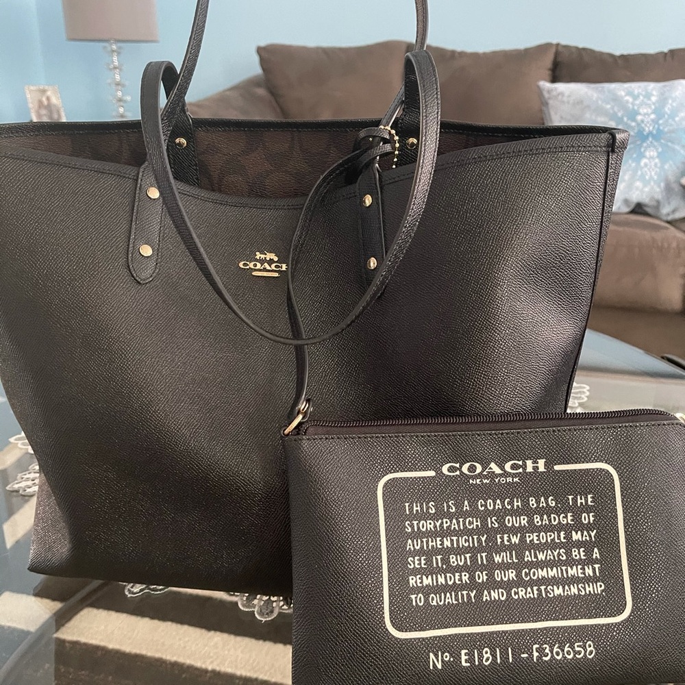 *SOLD* COACH Reversible Tote